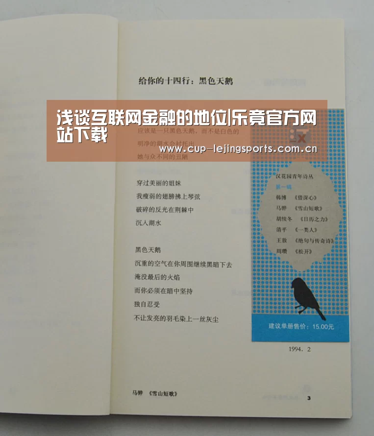 浅谈互联网金融的地位|乐竟官方网站下载
