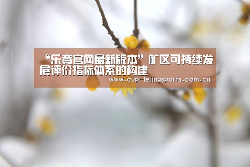 “乐竟官网最新版本”矿区可持续发展评价指标体系的构建